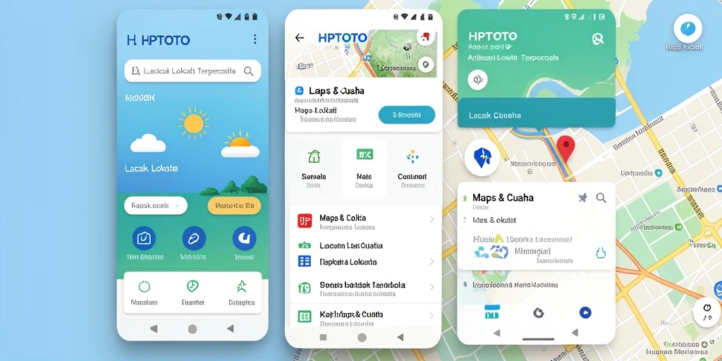 Antarmuka HPTOTO yang mudah digunakan untuk pelacakan lokasi.
