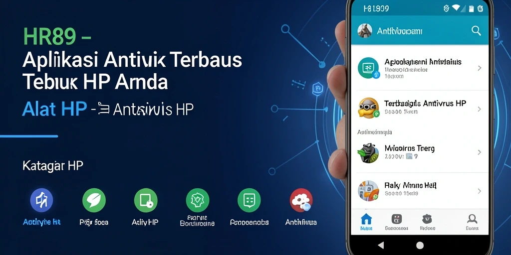 Tampilan antarmuka HR89 yang sederhana dan mudah digunakan.